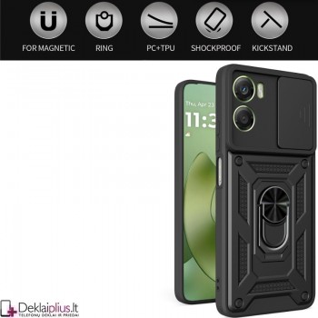 5in1 smūgiams atsparus dėklas su uždaromu dangteliu - juodas (Motorola Moto G06/Moto G06 Power) 5in1 smūgiams atsparus dėklas su uždaromu dangteliu - juodas (Motorola Moto G06/Moto G06 Power)